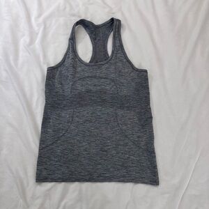 Grey Lululemon Racerback Tank Size Medium